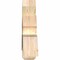 Ekena Millwork Davenport Rough Sawn Timber Gable Bracket, Douglas Fir, 48"W x 24"H x 6"D x 6"F, 12/12 Pitch GBW048X24X0606DAV00RDF - alternate 2